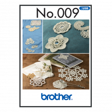 Brother Crochet Style Embroidery Collection BLECUSB9